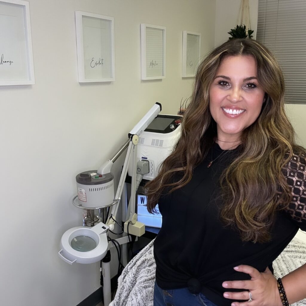 Custom skincare services at April Marie Glow in Gilbert, AZ