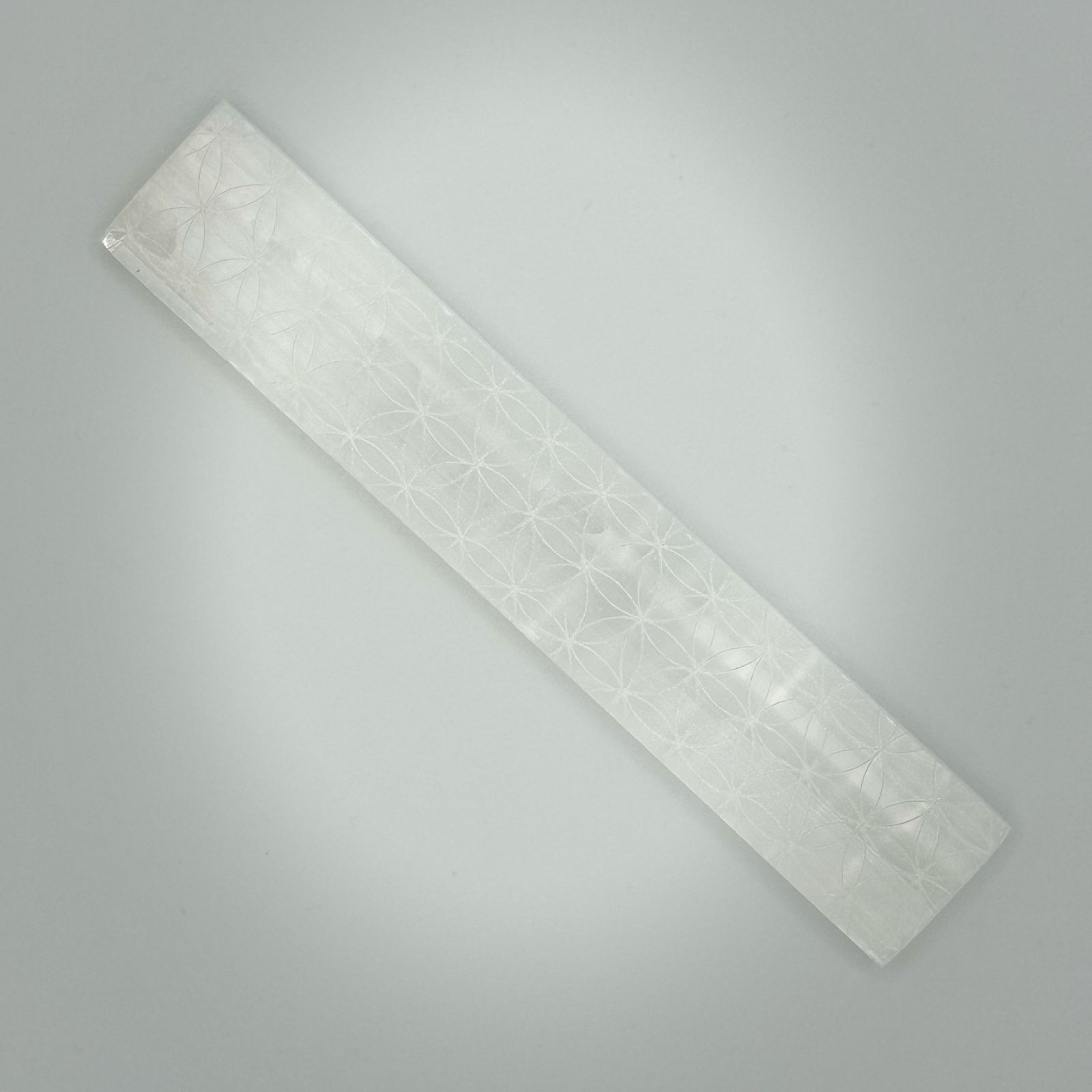 Engraved Selenite Bar